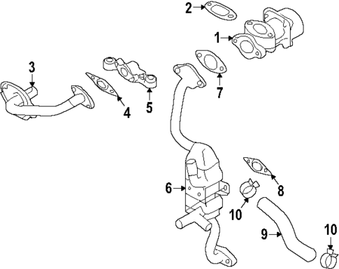 EGR System for 2025 Subaru Forester #0