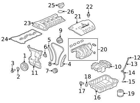 Intake for 2010 Mitsubishi Outlander #0