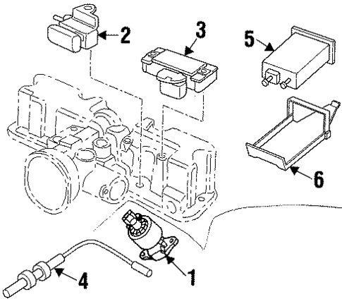 EGR System for 1999 Isuzu Hombre #0