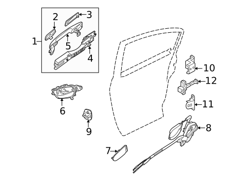 Front Door for 2009 Nissan Altima #2