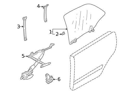 Doors for 2005 Saab 9-2X #0
