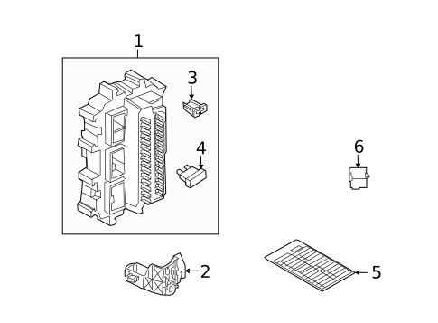 Electrical Components for 2015 INFINITI Q40 #1