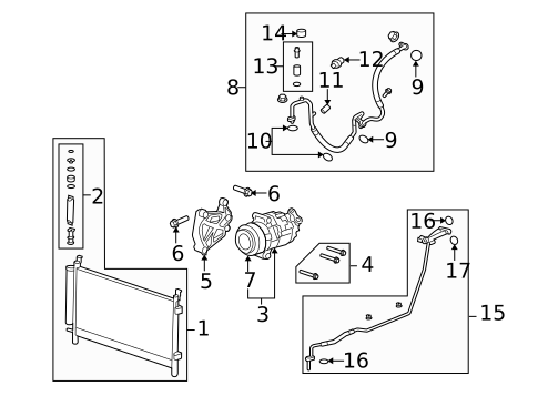 Gaskets & Sealing Systems for 2024 Chevrolet Traverse Limited #13