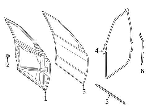Door & Components for 2022 Ram 3500 #0
