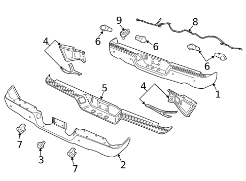 Parking Aid for 2013 Ram 1500 #2
