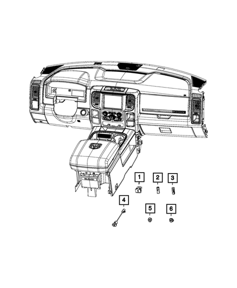 Power Distribution Center, Fuse Block, Junction Block, Relays and Fuses for 2018 Ram 3500 #7