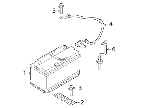 Battery for 2020 Kia Stinger #0