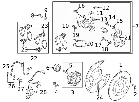Anti-Lock Brakes for 2020 Hyundai Santa Fe #2