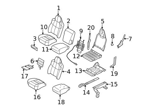 Heated Seats for 2009 Ford F-250 Super Duty #1