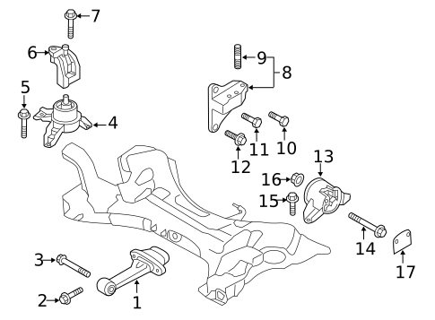 Mounts for 2011 Hyundai Sonata #0