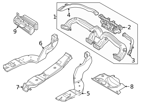 Ducts for 2022 Hyundai Sonata #0