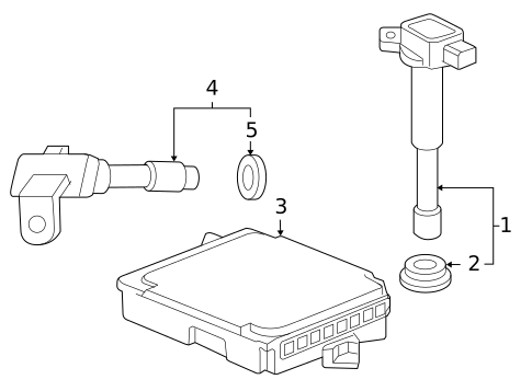 Powertrain Control for 2005 Honda Accord #2