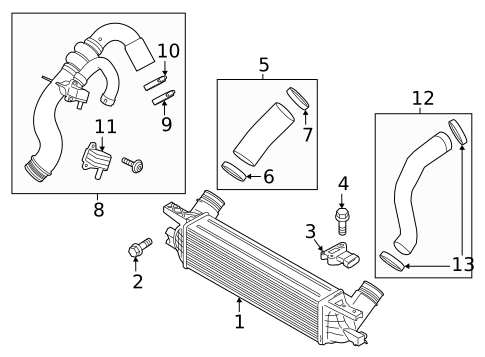 Intercooler for 2023 Ford Mustang #0