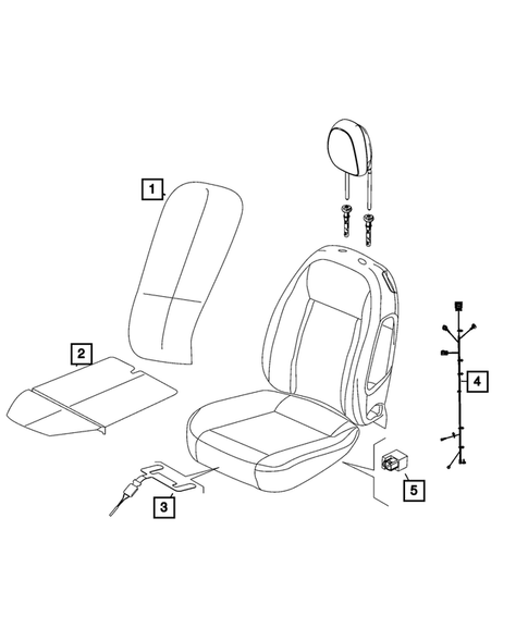 Sensors for 2024 Fiat 500E #0