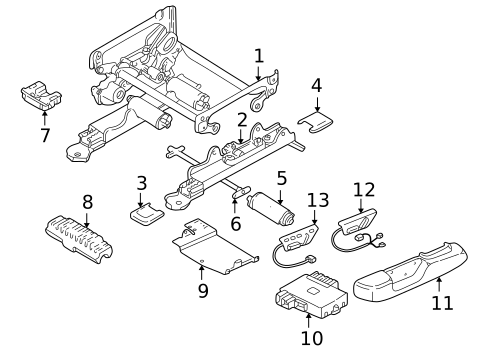 Power Seats for 2002 Volvo S80 #0