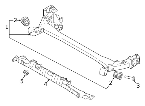 Rear Suspension for 2020 Hyundai Elantra GT #3