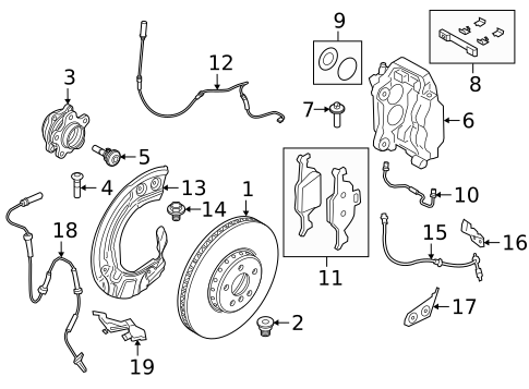 Front Brakes for 2025 BMW X5 #21