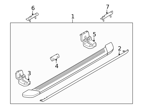 Running Board for 2010 Ford Explorer #3