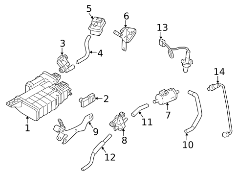 Emission Components for 2023 Nissan TITAN #9
