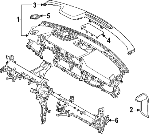 Instrument Panel for 2025 Kia K4 #0