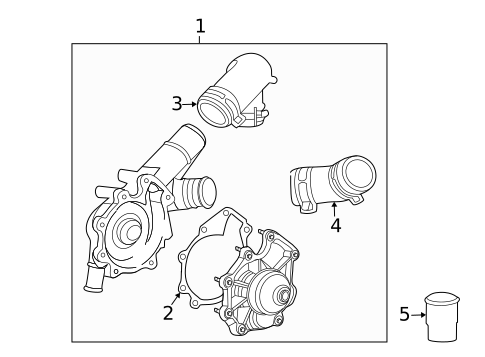 Hoses & Pipes for 2008 Mercury Mariner #0