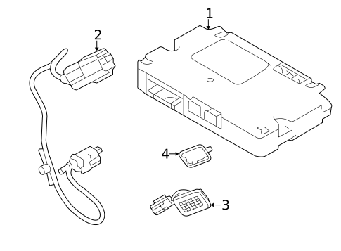 Electrical Components for 2012 Ford Taurus #1