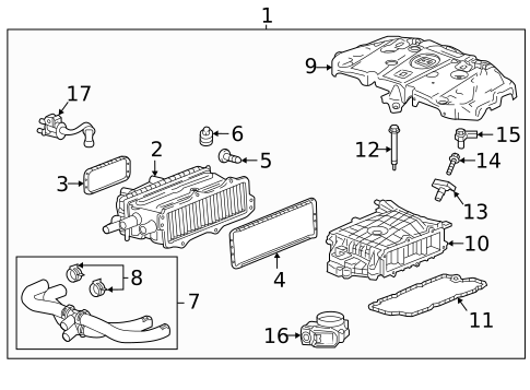 Intercooler for 2025 Cadillac CT5 #1
