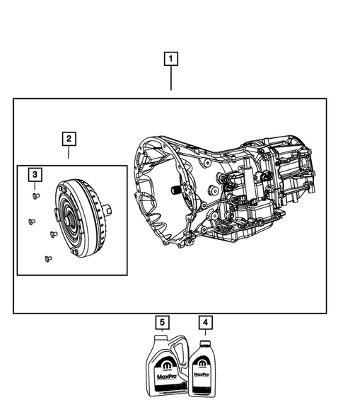 Automatic Transmission / Transaxle and Torque Converter for 2009 Dodge Nitro #0