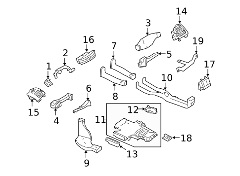 Ducts for 2011 Mercedes-Benz S65 AMG #1