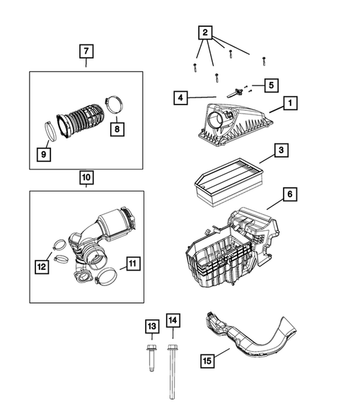 Air Cleaner for 2019 Jeep Wrangler #2