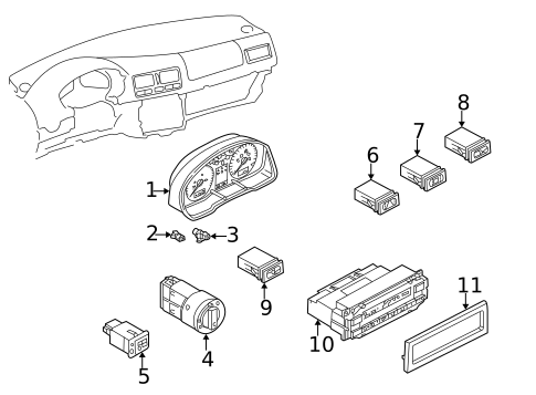 Window Defroster for 2003 Volkswagen Jetta #0