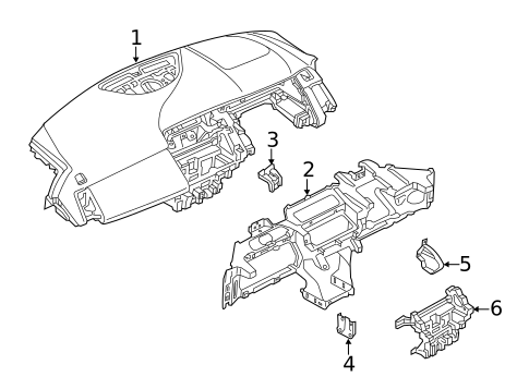 Instrument Panel for 2020 Jaguar E-Pace #0