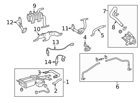 Powertrain Control for 2012 Lexus RX450h #0