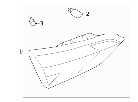 Bulbs - Chassis for 2023 Nissan Versa #0