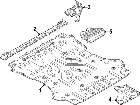 Splash Shields for 2025 Volvo EX30 #0