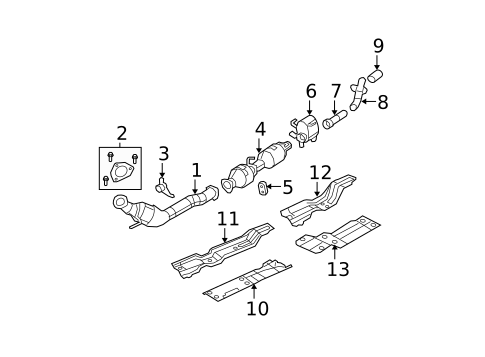 Exhaust Components for 2007 Dodge Ram 2500 #0