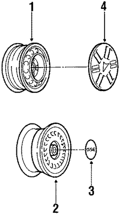 Wheels for 1990 Pontiac LeMans #0