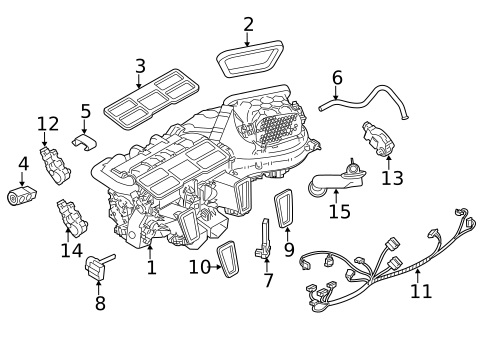 Automatic Temperature Controls for 2012 Porsche Panamera #1
