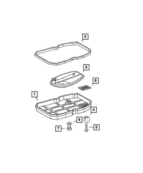 Case, Extension, Oil Pan, and Indicator (Dipstick) for 2009 Dodge Sprinter 3500 #4