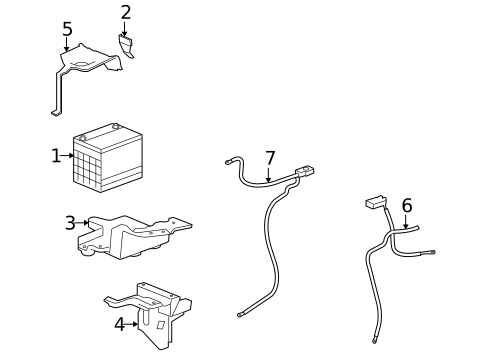 Battery for 2007 Saturn Vue #1