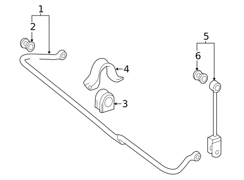Stabilizer Bar & Components for 2017 Mercedes-Benz Sprinter 2500 #0