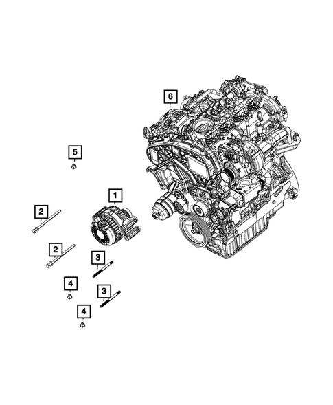 Generators/Alternators for 2021 Jeep Wrangler #3