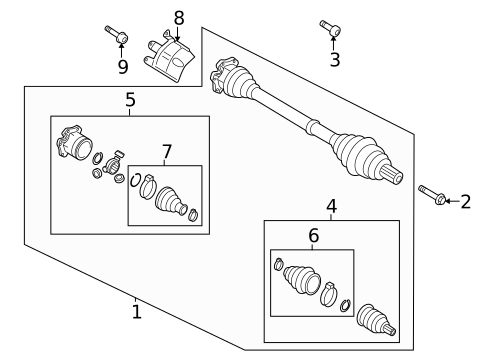 CV Boots & Related Components for 2015 Audi allroad #0