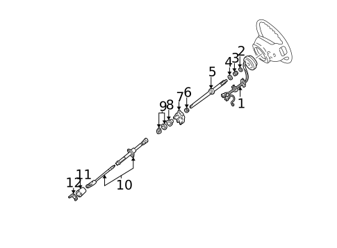 Shaft & Internal Components for 2003 Ford F-150 #0
