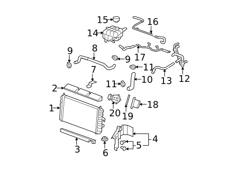 Hardware, Fasteners & Fittings for 2006 Cadillac DTS #0