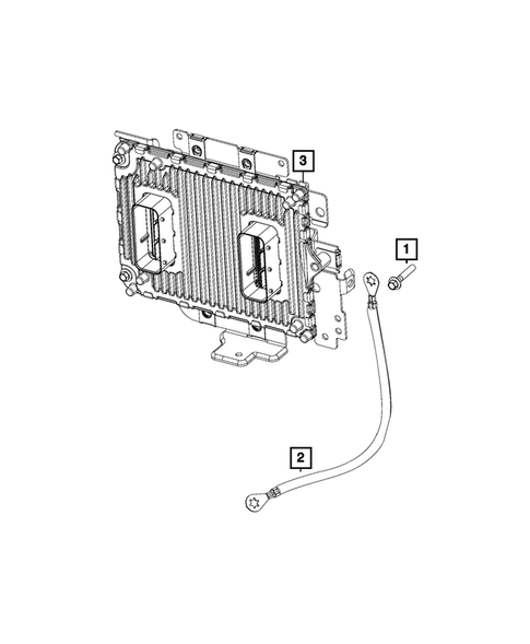 Keys, Modules and Engine Controllers for 2019 Jeep Grand Cherokee #21