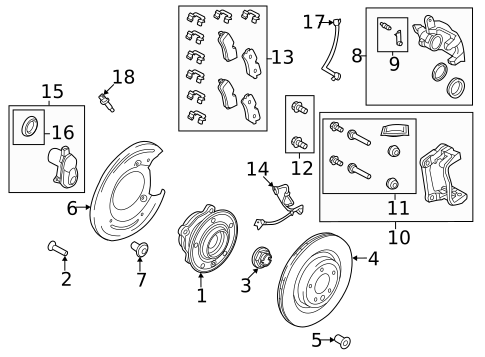 Rear Brakes for 2022 Land Rover Range Rover #2