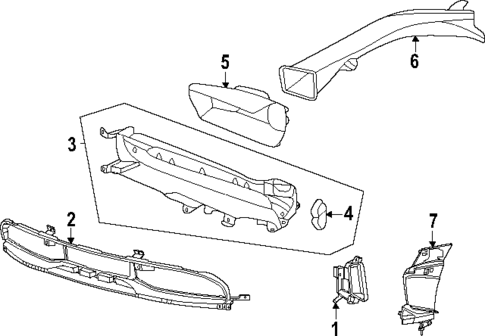 Grille & Components for 2025 Porsche Taycan #3