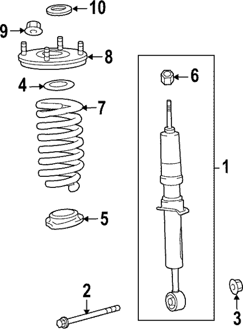 Struts & Components for 2025 Toyota Tundra #0