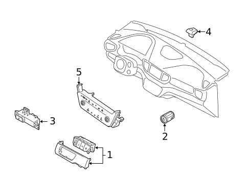 Switches for 2021 Hyundai Ioniq #0